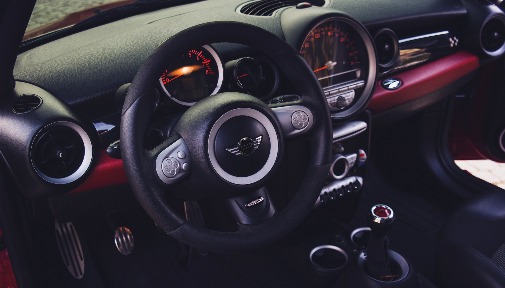 Black Car Steering Wheel